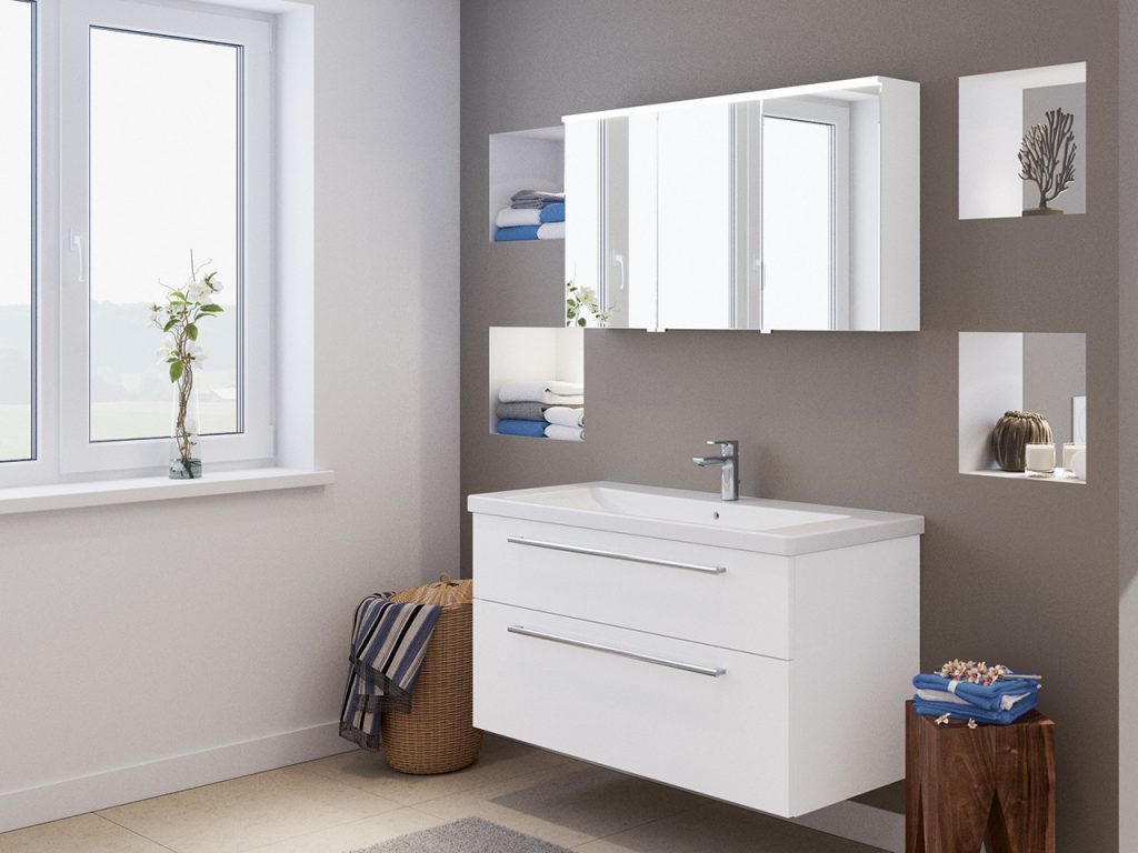 Optima L Badmöbelset